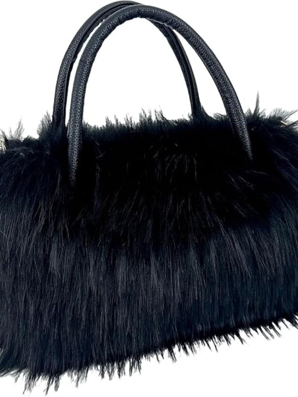 Faux Fur Tote Fluffy Women's Shoulder Handbag